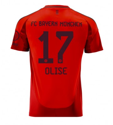 Bayern Munich Michael Olise #17 Replika Hjemmebanetrøje 2024-25 Kortærmet